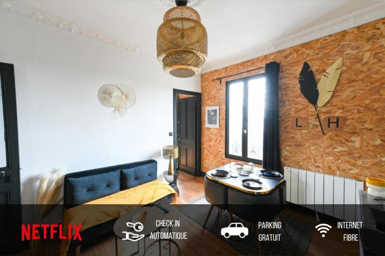 Verdun Dore - Parking Gratuit, Netflix, Balcon, Internet Fibre - 2 Ch Le Havre Exterior foto